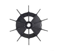 Plastic Fan Blade for Air Compressor Replacement Accessory Fits Direct Online Motor Designed for Stability, Durability, and Quiet Running (152x14mm)