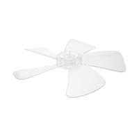 Plastic Fan Blade Replacement with 0.3 Bore 5-blade Inch | Universal Compatibility for Commercial and Ceiling Fans, Enhanced Surface Protection, Quiet Airflow, for Workshops