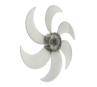Plastic Fan Blades 6-leaves Replacement 16-inch for Table Standing Pedestal | Quick Replacement Design with Abrasion-resistant Finish, Suitable for Wall-mounted and Ceiling Fans, for Maintenance