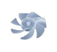 Plastic Fan Blades, 7 Blade Replacement, Seven Blades Electric Blades for Replacing the Motor Blades of the Hair Dryer