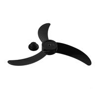 Plastic Fan Blades Powerful 18INCH 3 Blades Electric Fan Replacement Parts For Replacing Worn-Out or Broken Blades on Household Electric Fan(Black)