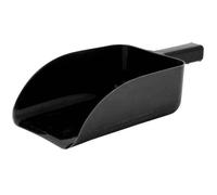 Roma Plastic Feed Scoop - Black