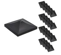 Plastic Fence Post Caps for Fence Posts 75mm x 75mm Protector Cover 20pc