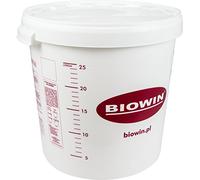 Plastic Fermenter 30L with Lid - Plastic Bucket for Fermentation | Fermentor | Fermentation tank | Plastic container