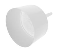 Plastic Filter Funnel 150mm for Solid Liquid Separation White
