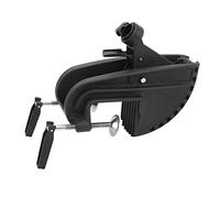 Plastic Fishing Boat Motor Suspension Bracket, Rotatable Propeller Hanging Stand, 90 Degree Adjustable Outboard Bracket for Kayaks Pneumatic Boats, Durable ABS Material with 28mm A