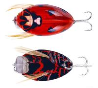 Plastic Fishing Lure 3.8cm 4g 3D Eyes Freshwater | Realistic 3D eyes, floating design, vivid swim action, 3.8cm length, ideal for bass and trout