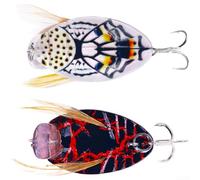 Plastic Fishing Lure 3.8cm 4g 3D Eyes Freshwater | Realistic 3D eyes, floating design, vivid swim action, 3.8cm length, ideal for bass and trout