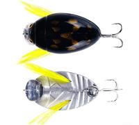 Plastic Fishing Lure 3.8cm 4g 3D Eyes Freshwater | Realistic 3D eyes, floating design, vivid swim action, 3.8cm length, ideal for bass and trout