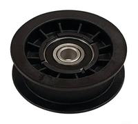 Plastic Flat Idler Pulley 3-3/8" OD 1/2" ID Mower Part | Fits for murray 38" deck tractors 1987-1993, ensures perfect belt alignment, reduces vibration during operation