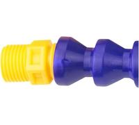 Plastic Flexible Cooling Tube,1pcs ABS Water Coolant Pipe, Adjustable Nozzle for Blue G2-G4 300-600mm(No Switch,G4300L)