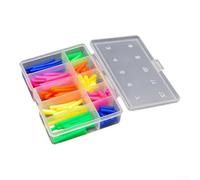 Plastic Float Sleeves Stops for Fishing Accessories to Secure Floats on Main Line for Platform or Rod Use (Small box packaging)