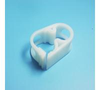 Plastic Flow Control Tube Clip Adjustable Tubing Clamps 6-12mm/0.236-0.472 in Tube Laboratory Pinch Valve Syphon Pipe Holder 50pc Pack