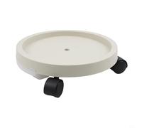 Plastic flowerpot tray base with rotating wheels, removable for convenient use in home and garden, supports multiple flowerpot sizes (400mm)
