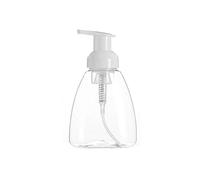 Plastic Foam Soap Dispenser Pump Bottle For Dr. Bronner Castile Soap 300ml Transparent