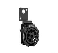 Plastic Folding Cup Holder for NS125LA and NS150LA Motorcycles - Water Bottle Mount, Wear-Resistant, For Easy Installation,(Black)