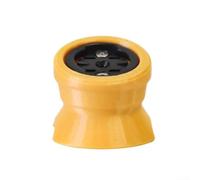 Plastic Folding Mount for Bike Computers and Headlights Optimized for Brompton A C P Frame Geometry and Ride Stability (Yellow)