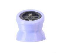 Plastic Folding Mount for Bike Computers and Headlights Optimized for Brompton A C P Frame Geometry and Ride Stability (Purple)