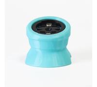 Plastic Folding Mount for Bike Computers and Headlights Optimized for Brompton A C P Frame Geometry and Ride Stability (Blue)