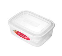 Plastic Food Container Rectangle 4.5 Litres - Clear by Beaufort