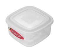 Plastic Food Container Square 1 Litre - Clear by Beaufort