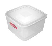 Plastic Food Container Square 13 Litres - Clear by Beaufort