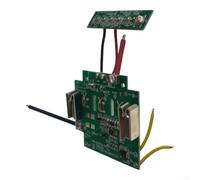 Plastic for battery Shell 10x21700 18V Circuit Board Plastic | Fits 10x21700 cells, 18V protection PCB, green plastic shell, metal contacts, repair kit