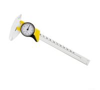 Plastic for dial Caliper 150mm Dual Scale Metric and for imperial | Clear High-Visibility Display 0.1mm Increment Precise Inner Outer Depth Measurements