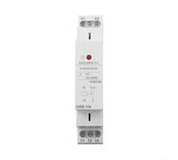 Plastic for din Rail Relay 12V 16A Compact 18mm Width Plastic