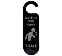 Plastic for hawk Tuah Door Hanger Indoor Decor Plastic for hawk