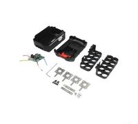 Plastic for Tool Box for 18V 21V Batteries with PCBA Slot Plastic(C) | for ideal for workshops and job sites, keeps batteries organized, quick retrieval, space saving