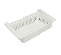 Plastic Fridge Undershelf Extendable Extending Food Storage Box Basket Organiser (1)