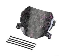 Plastic Front License Plate for Minibikes Lightweight(Purple) | High-strength PP plastic, for impact resistant, off-road durability, long for service life, tough conditions
