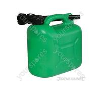 Plastic Fuel Can 5Ltr - Green