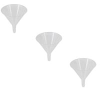 Plastic Funnel 2 inch Diameter for General Purposes, Lab Car Kitchen Art Home Tools, Liquids Sand - Set of 3