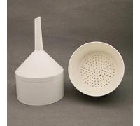 Plastic Funnel PP Detachable Buchner Funnel for School Experiments - 55mm, 70mm, 90mm, 110mm, 150mm, 1pcs(Bottom ID150mm)