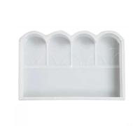 Plastic Garden Fence for Artistic Pathways Reusable and Easy to Use