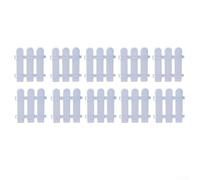 Plastic Garden Landscape Fence for Creating Beautiful Flowerbed Borders (A)