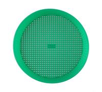 Plastic Garden Riddle Sieve, Green Mesh Filter for Compost & Soil Stone, 3 3 5mm Aperture