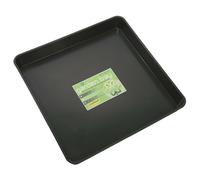 Plastic Garden Square Tray 60cm Black DIY Plant Growing Gardening Mix Pots