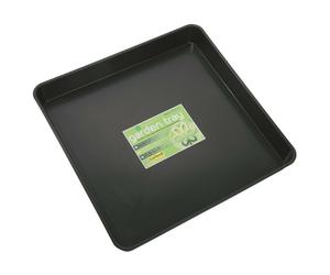Plastic Garden Square Tray 60cm Black DIY Plant Growing Gardening Mix Pots