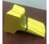 Plastic Garden Tags 100pcs Rust-Proof Plastic Garden Tags 100pcs(Yellow)