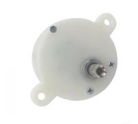 Plastic Gear Motor DC 6V JS30 for mini Geared Motor for Arduino Science Kits - Dual Flat Hole Mount 6RPM 50mm(A)