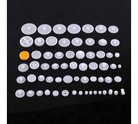 Plastic Gears for Small Motors Pulley Belt Worm Kits Gear for Toy Motor Crown Gear Set Robot Motor Toy DIY Toy Car Gear(64 Kinds Gear kit)