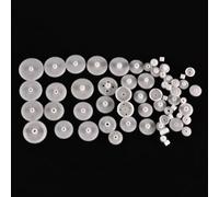Plastic Gears Set for Motor Robotics Models, 58PCS with Modulus 0.5, Compatible with DIY Helicopter and Car Kits for STEM Education and Hobbyist Engineering Projects