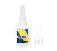Plastic Glue, 30g Instant Super Glue for Plastic, Fast Dry Strong Plastic Adhesive for Acrylic, Model, DIY Crafts, Tube, PVC, Vinyl, ABS, PBT, PS, PA, PC, PM, MA, Nylon
