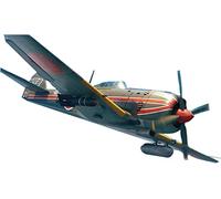 Assembly Model Kit Made from Plastic P-39Q Airacobra (70055) in Scale 1/72