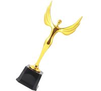 Plastic Gold Angel Trophy for School Awards and Competitions | Golden Plated Finish, Easy to Hold and Portable, for Teachers, Younger, Winners, Ceremonies