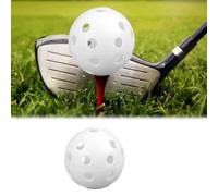 Plastic Golf Training Balls,Practice Golf Balls,Airflow Hollow Golf Balls,Hollow Practice Golf Balls for Beginner Indoor Outdoor Training,Training Golf Balls for Swing Practice