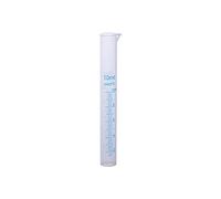 Plastic Graduated Cylinder, Measuring Graduated Cylinder Blue Line Measuring Test Tube Lab, 10/25/50/100/250/500ml Graduated Tube(10ml)